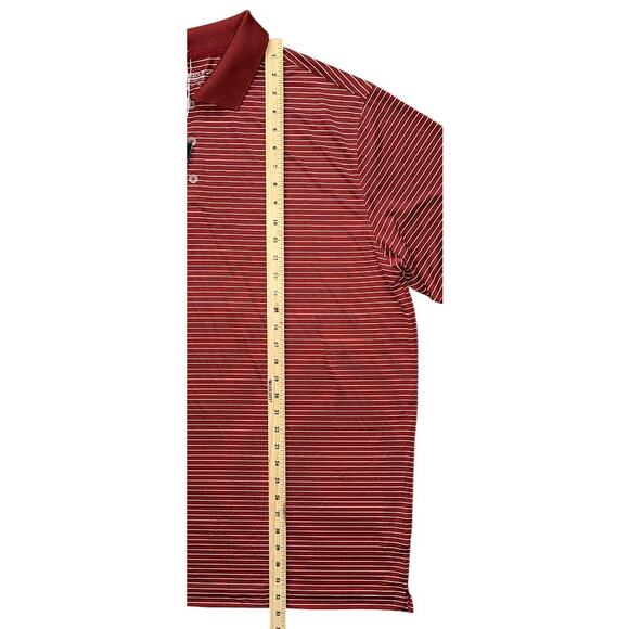 NWT Nike Tour Performance Dri-Fit Red Stripe Birmingham Mayor's Polo Shirt 2XL - Picture 3 of 8